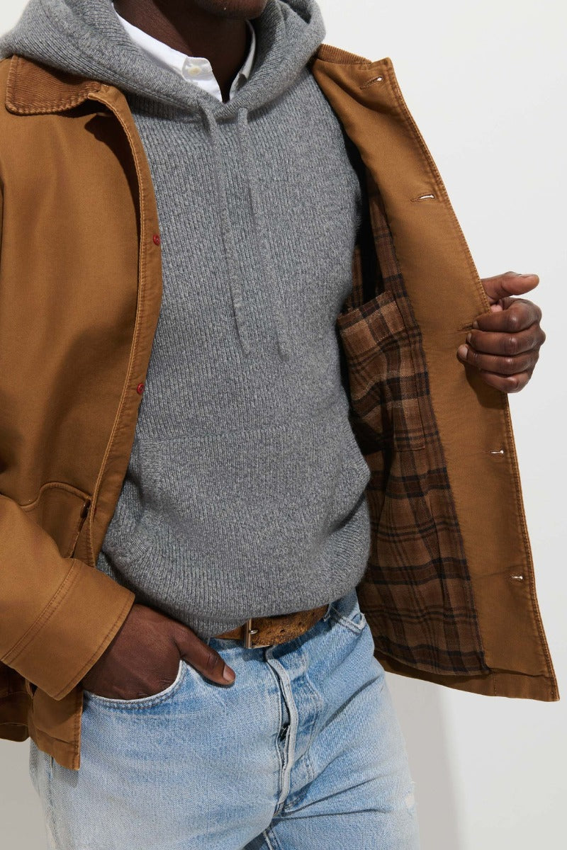 Alex Mill Clifton Jacket In Moleskin - Latigo