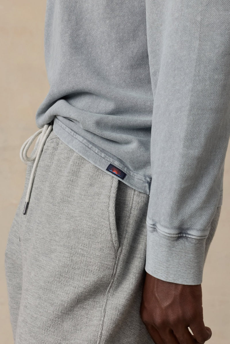 Faherty Brand Long-Sleeve Recycled Terry Tee