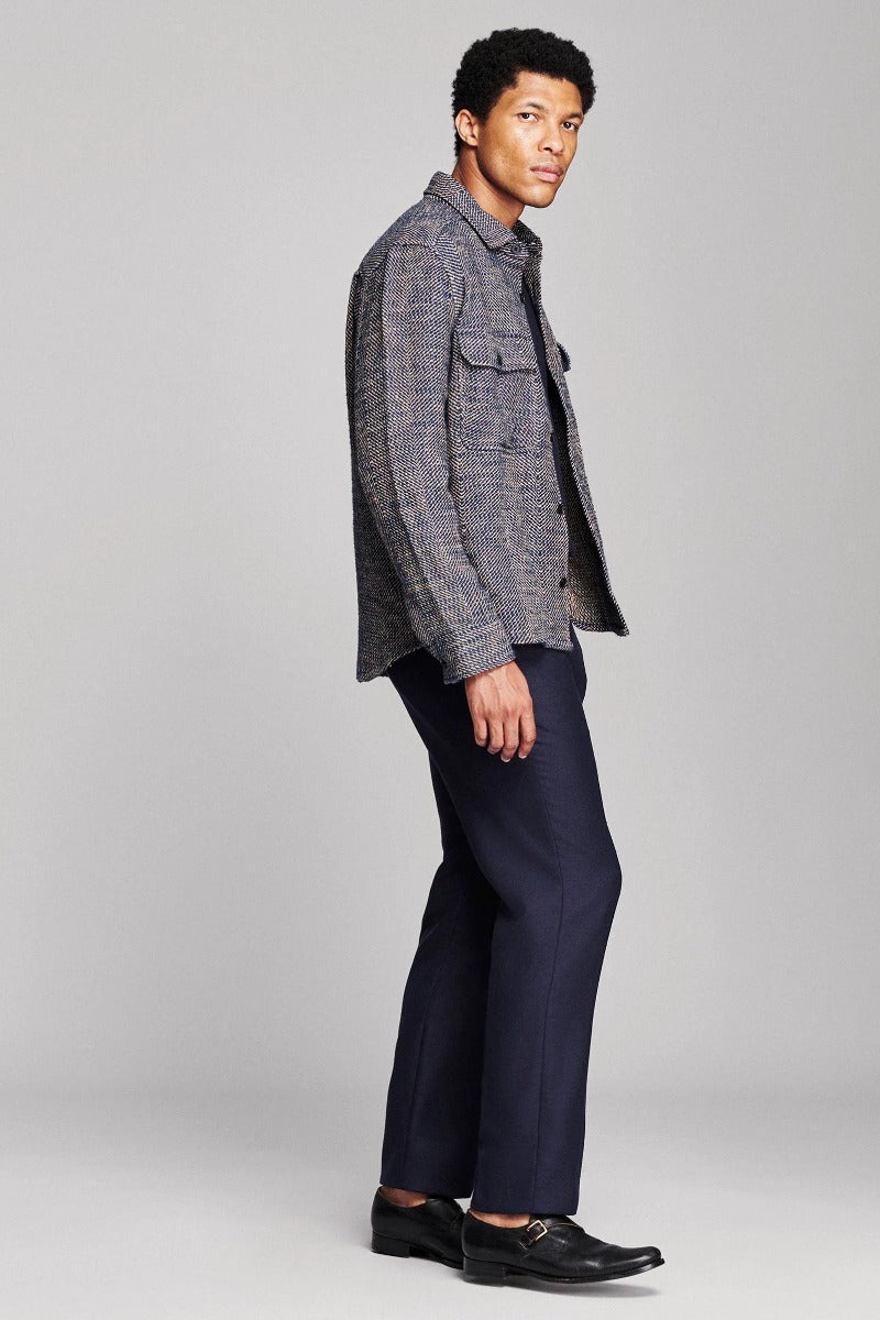 Billy Reid Herringbone CPO Overshirt