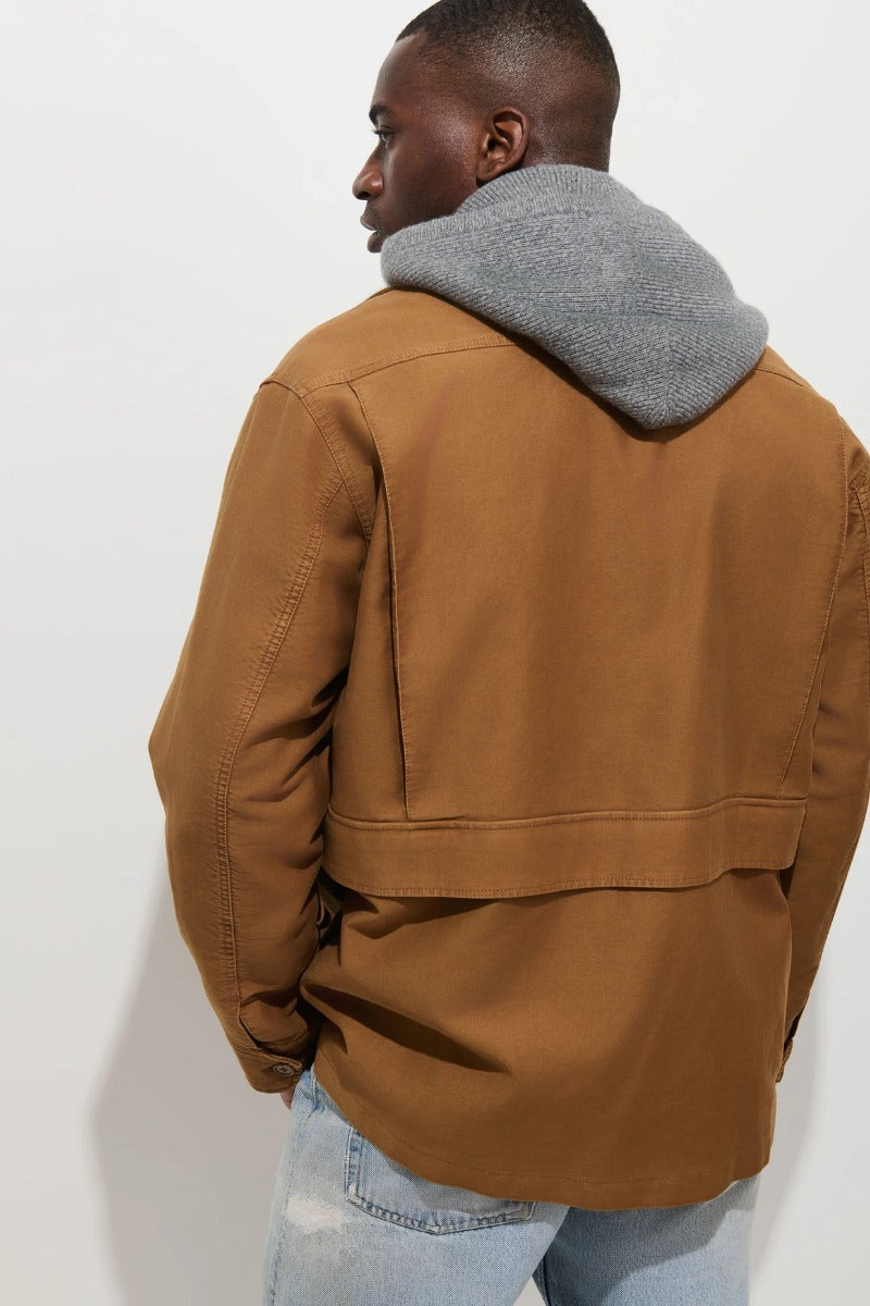 Alex Mill Clifton Jacket In Moleskin - Latigo