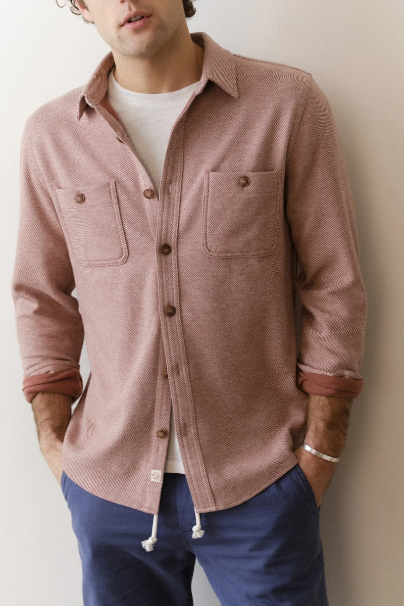 Marine Layer Pacifica Stretch Twill Overshirt