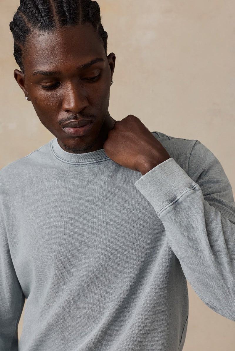 Faherty Brand Long-Sleeve Recycled Terry Tee