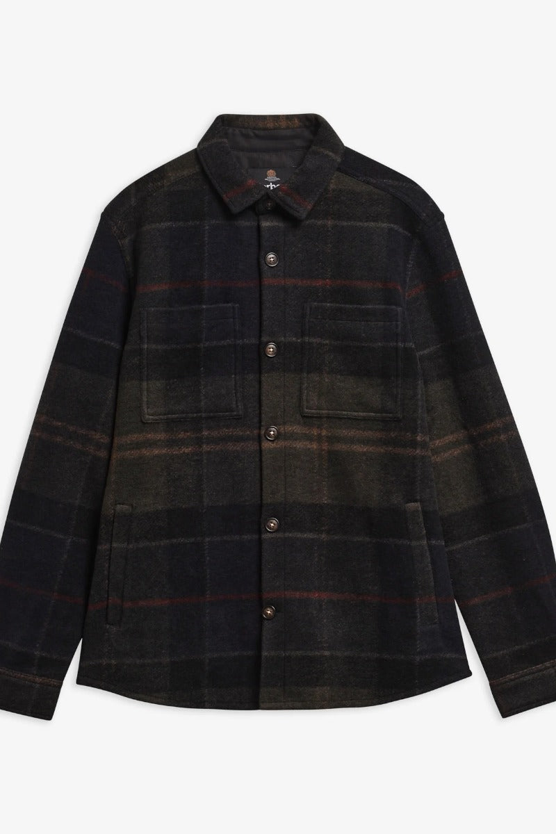 Barbour Woodlane Brushed Check Overshirt