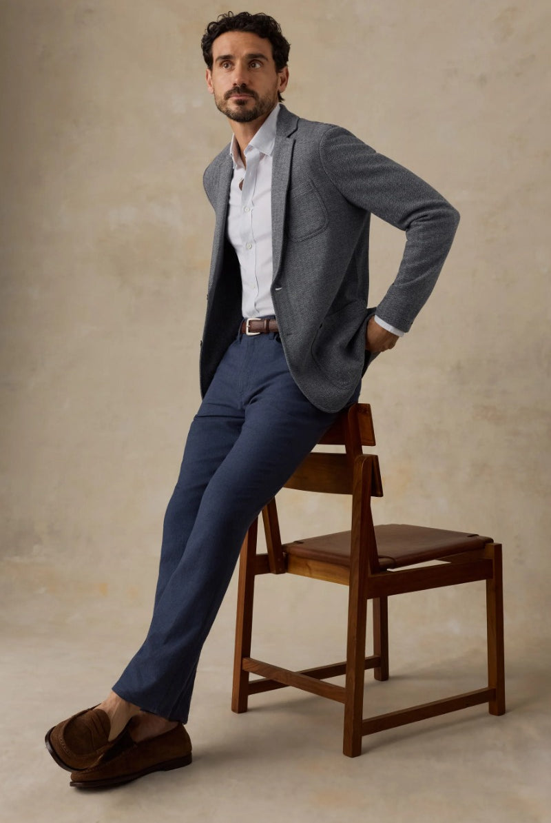 Faherty Brand Inlet Knit Tweed Blazer