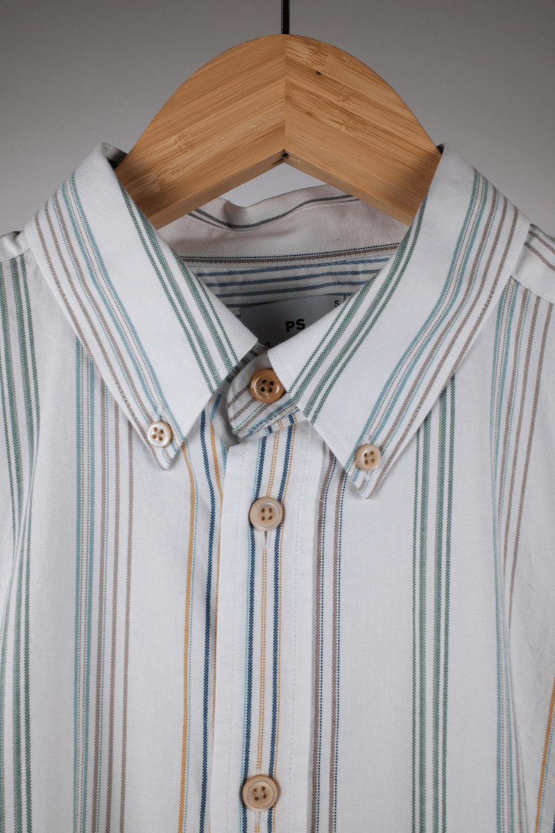 REGULAR FIT SHIRT - Cyclist Stripe - Paul Smith - Archery Close