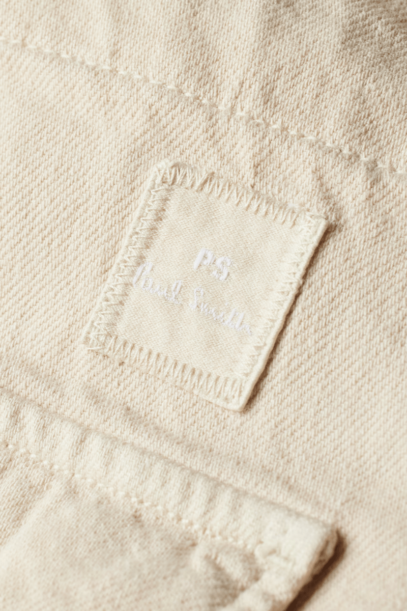 Relaxed - Fit Ecru Cotton - Linen Trousers - Paul Smith - Archery Close