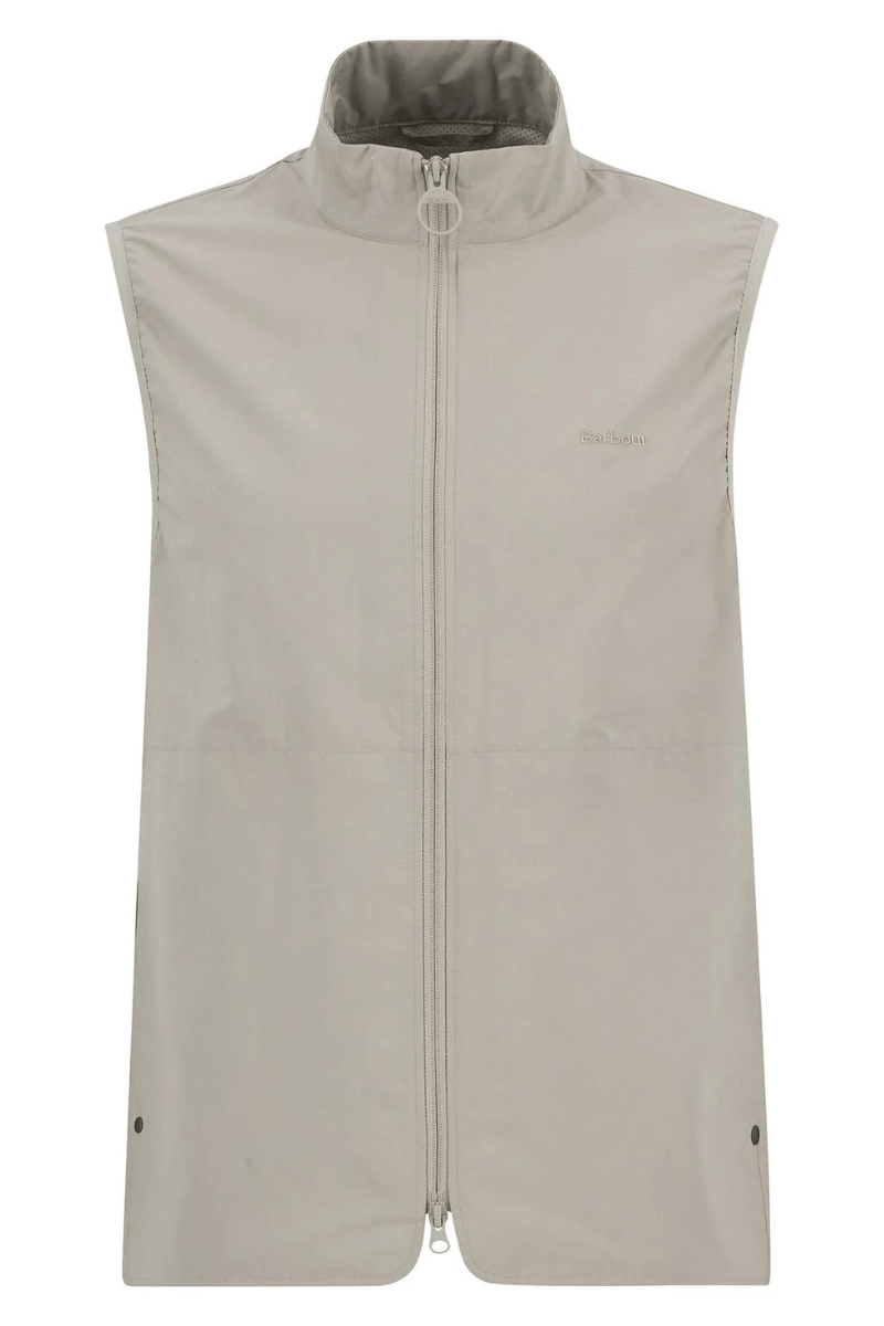 Rye Lightweight Gilet in Concrete - Barbour - Archery Close