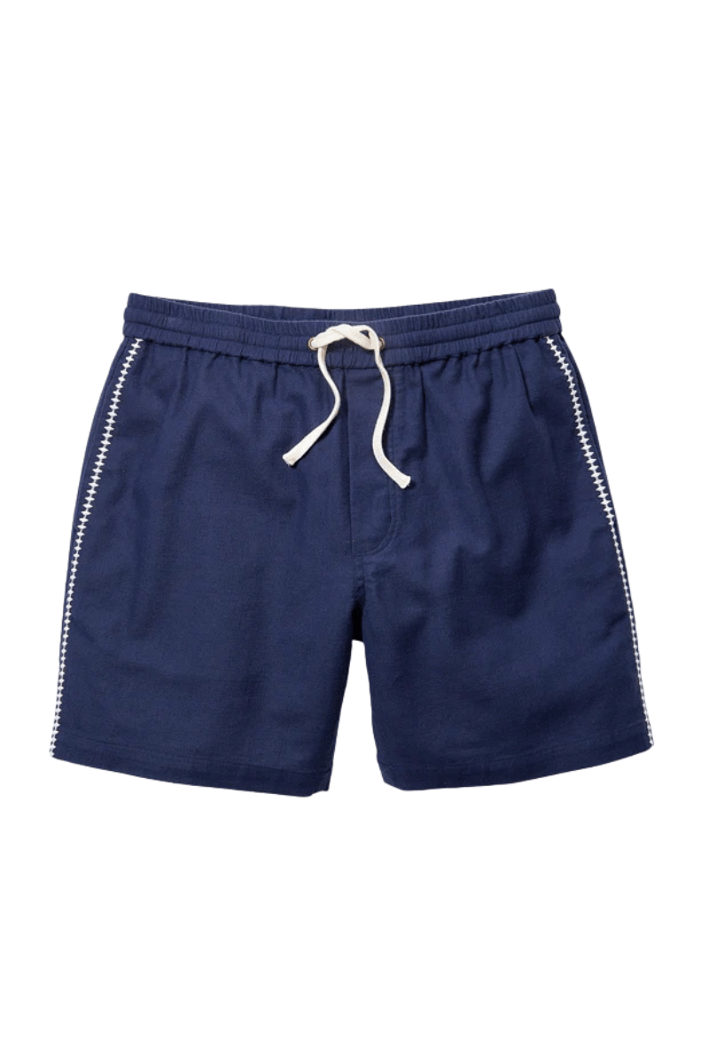 Saturday Beach Short 6" Vintage Indigo - Marine Layer - Archery Close