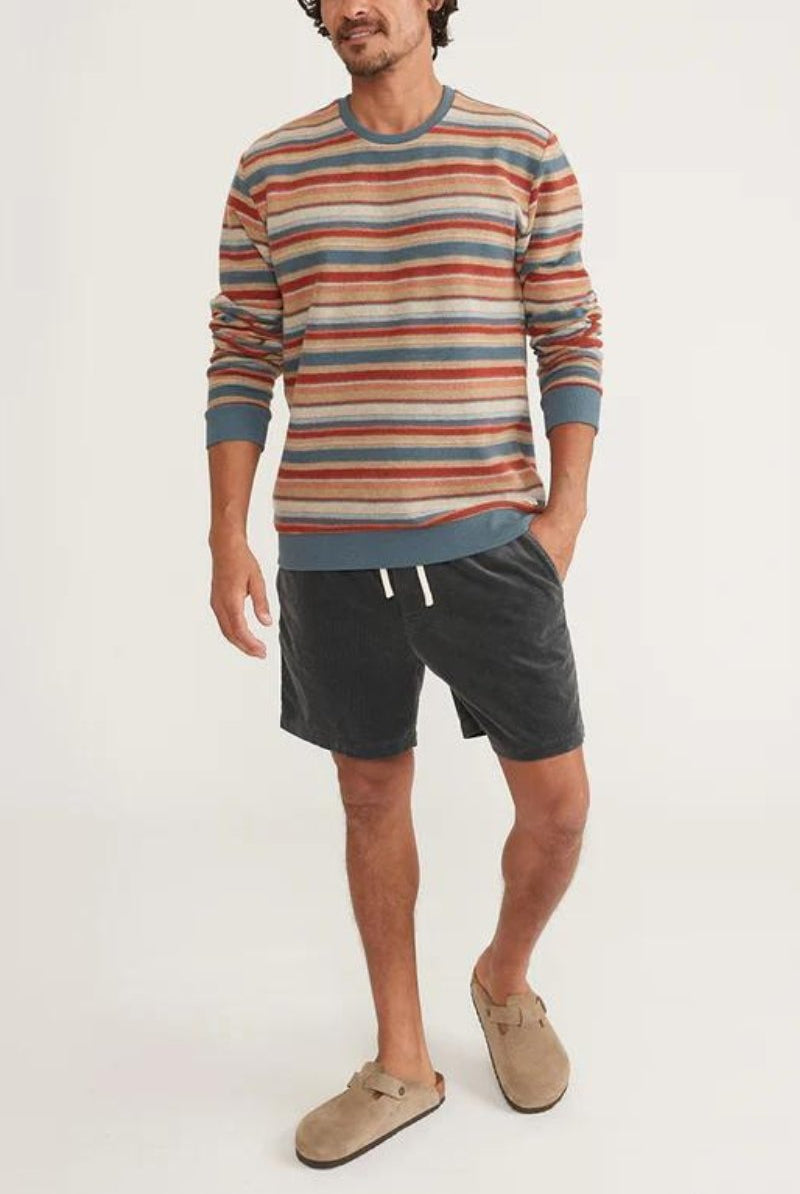 Marine Layer Saturday Cord Short in Faded Black - Archery Close Men's