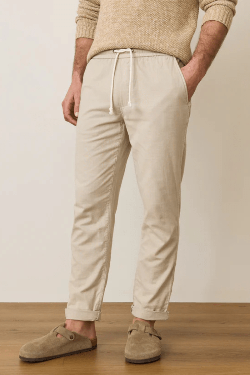 Saturday Stretch Beach Pant - Marine Layer - Archery Close