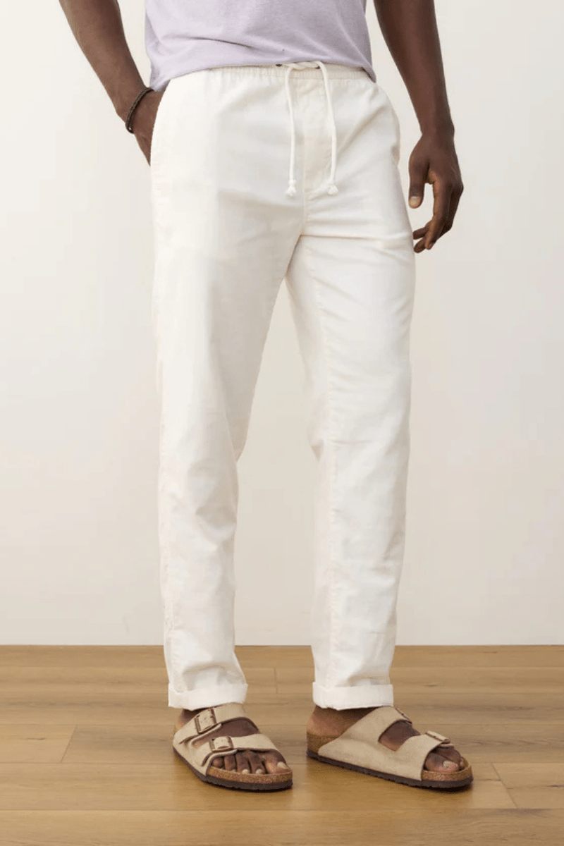 Saturday Stretch Beach Pant - Marine Layer - Archery Close