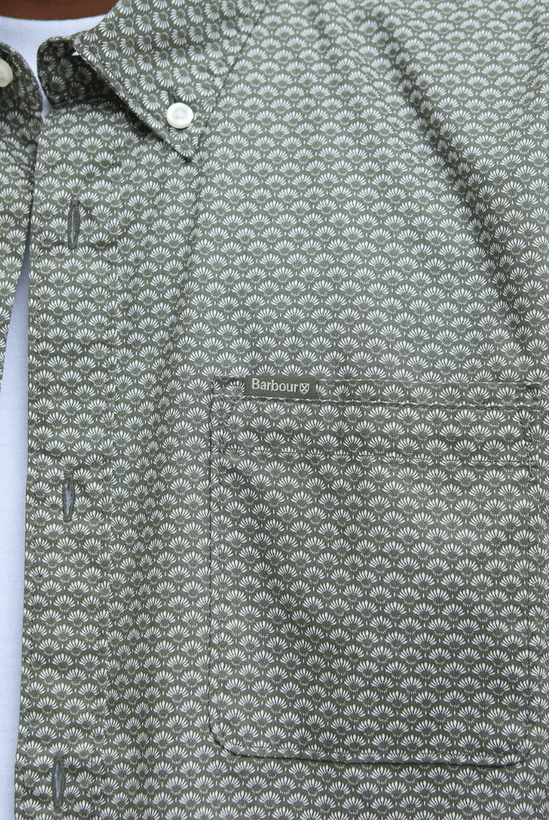 Shell Tailored Short - Sleeved Polo - Barbour - Archery Close