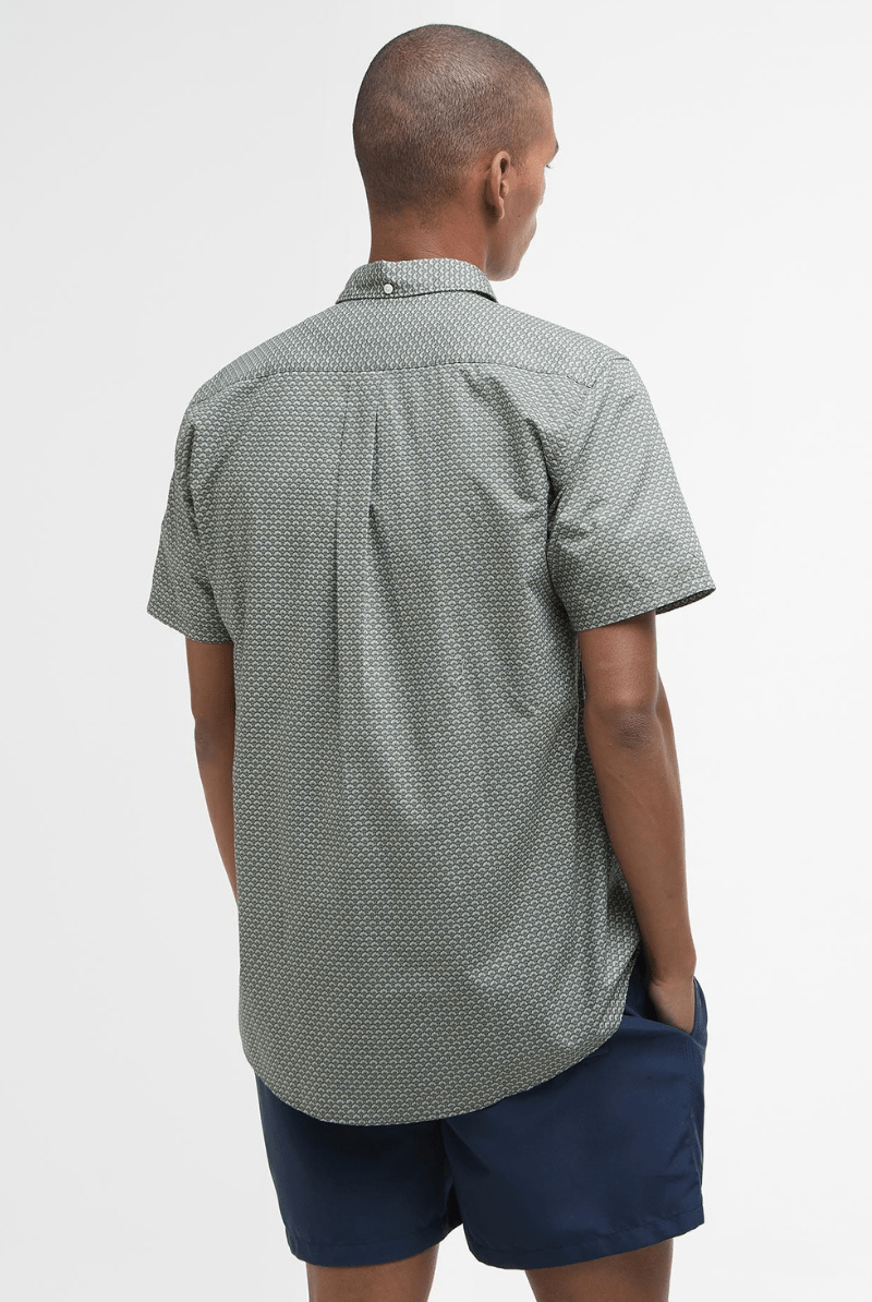 Shell Tailored Short - Sleeved Polo - Barbour - Archery Close