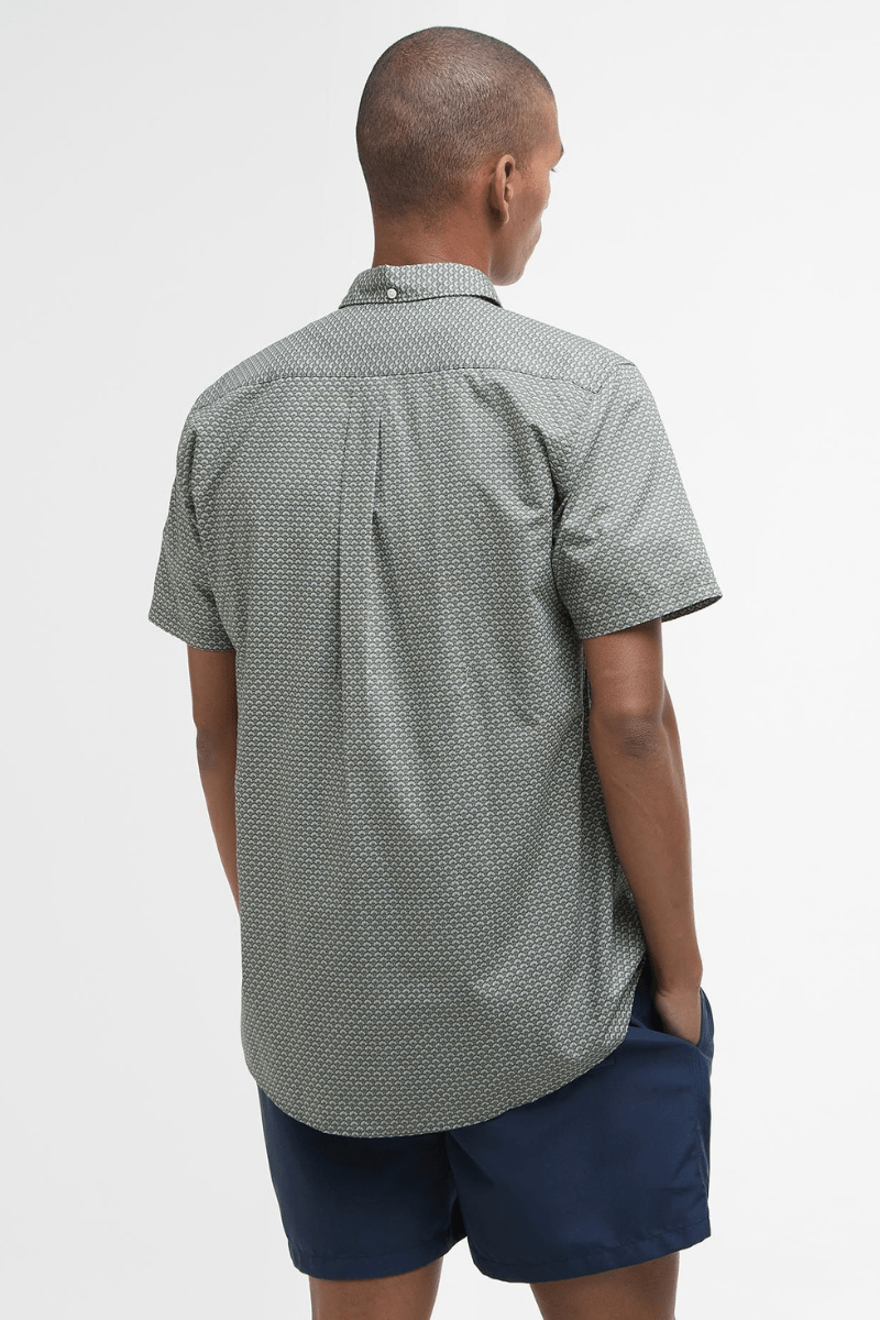 Shell Tailored Short - Sleeved Polo - Barbour - Archery Close
