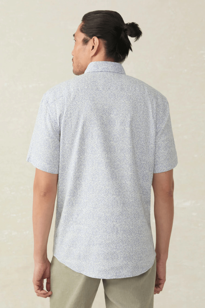 Short - Sleeve Breeze Shirt - Faherty Brand - Archery Close