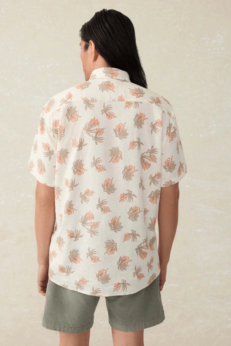 Short - Sleeve Breeze Shirt - Faherty Brand - Archery Close