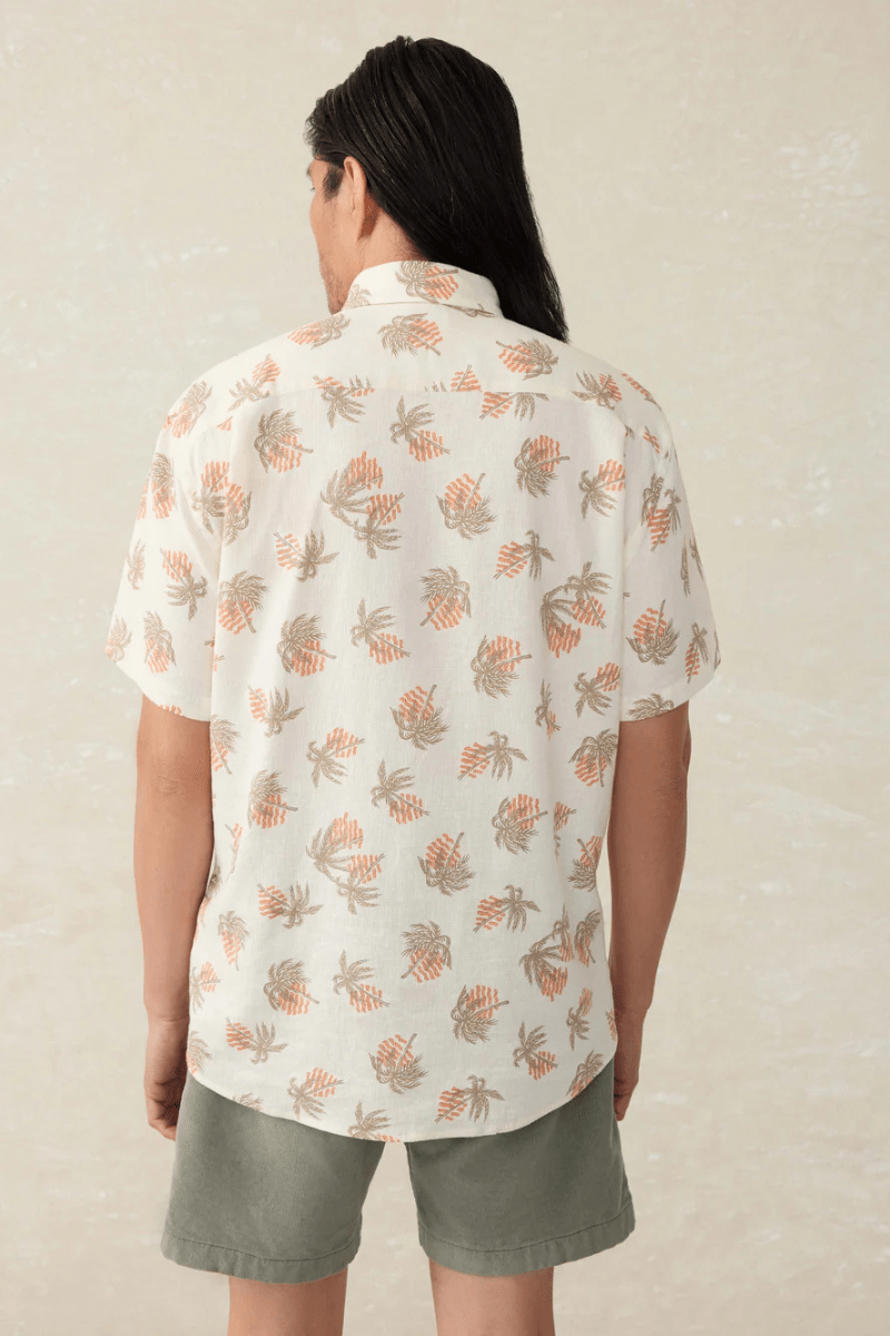 Short - Sleeve Breeze Shirt - Faherty Brand - Archery Close
