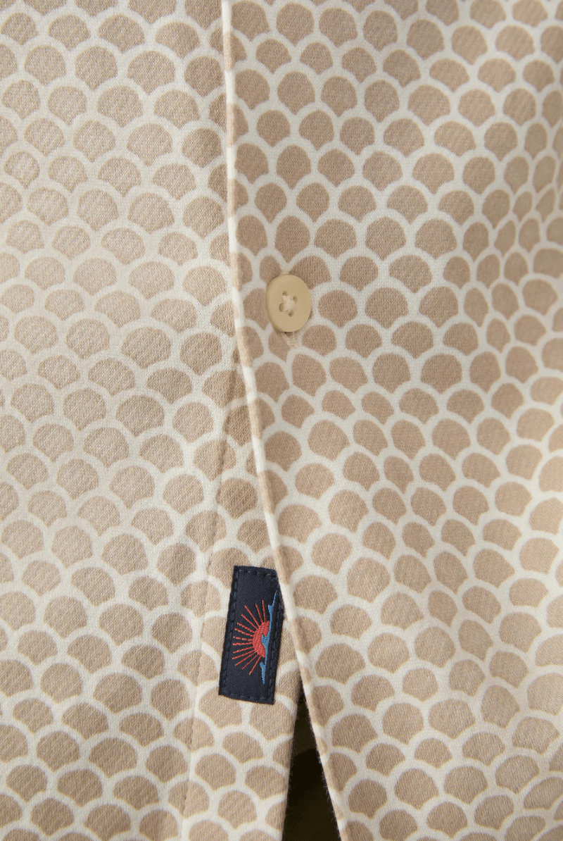 Short - Sleeve Hermosa Shirt - Faherty Brand - Archery Close