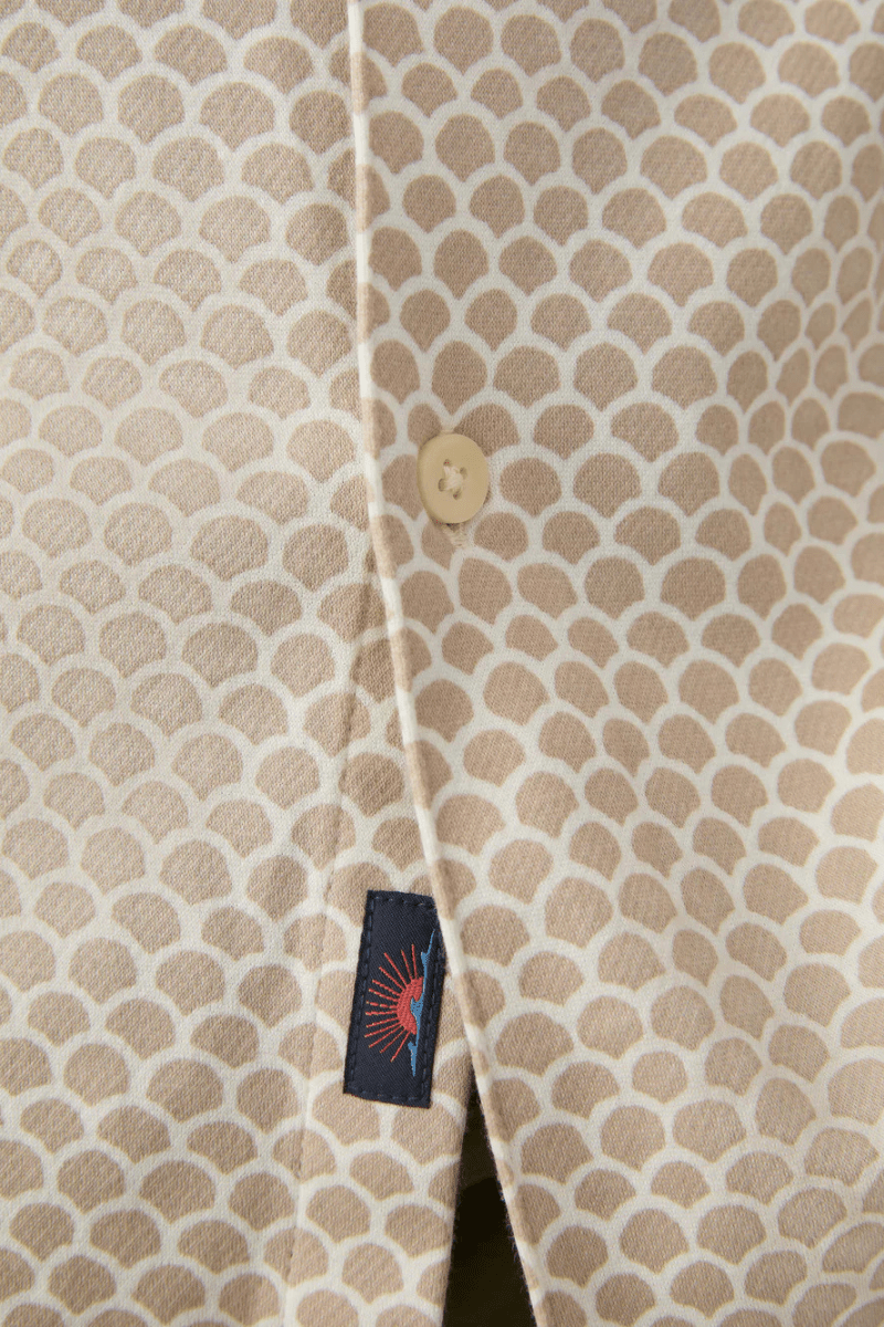 Short - Sleeve Hermosa Shirt - Faherty Brand - Archery Close