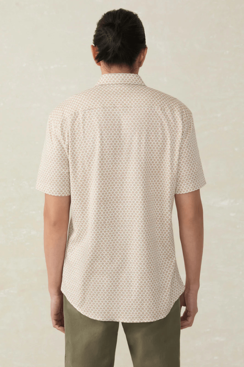 Short - Sleeve Hermosa Shirt - Faherty Brand - Archery Close