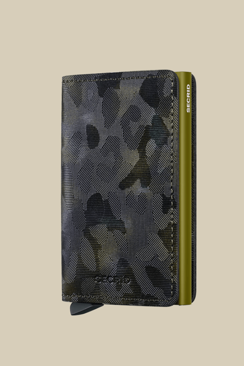 Slimwallet in Jungle Moss - Secrid - Archery Close