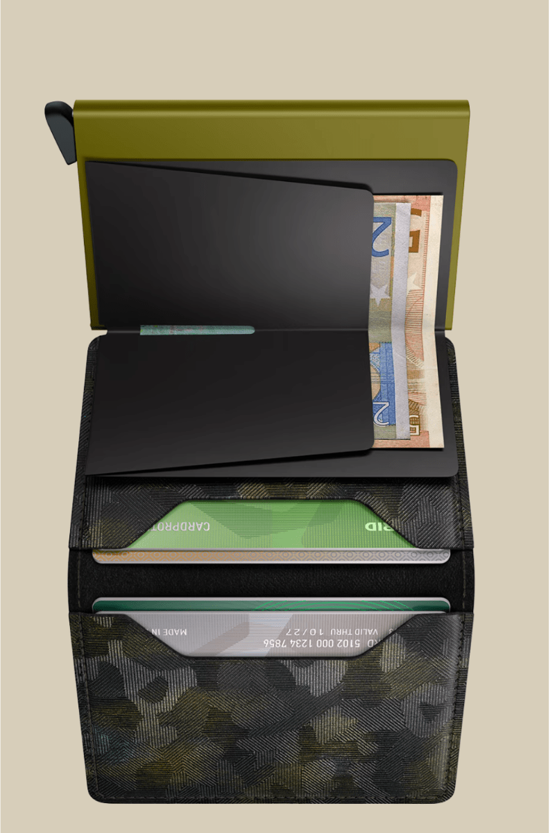Slimwallet in Jungle Moss - Secrid - Archery Close