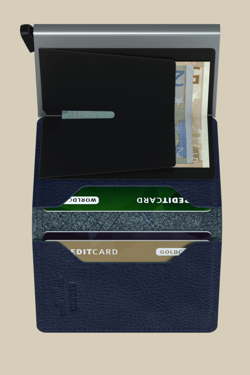 Slimwallet in Stitch Linea Navy - Secrid - Archery Close