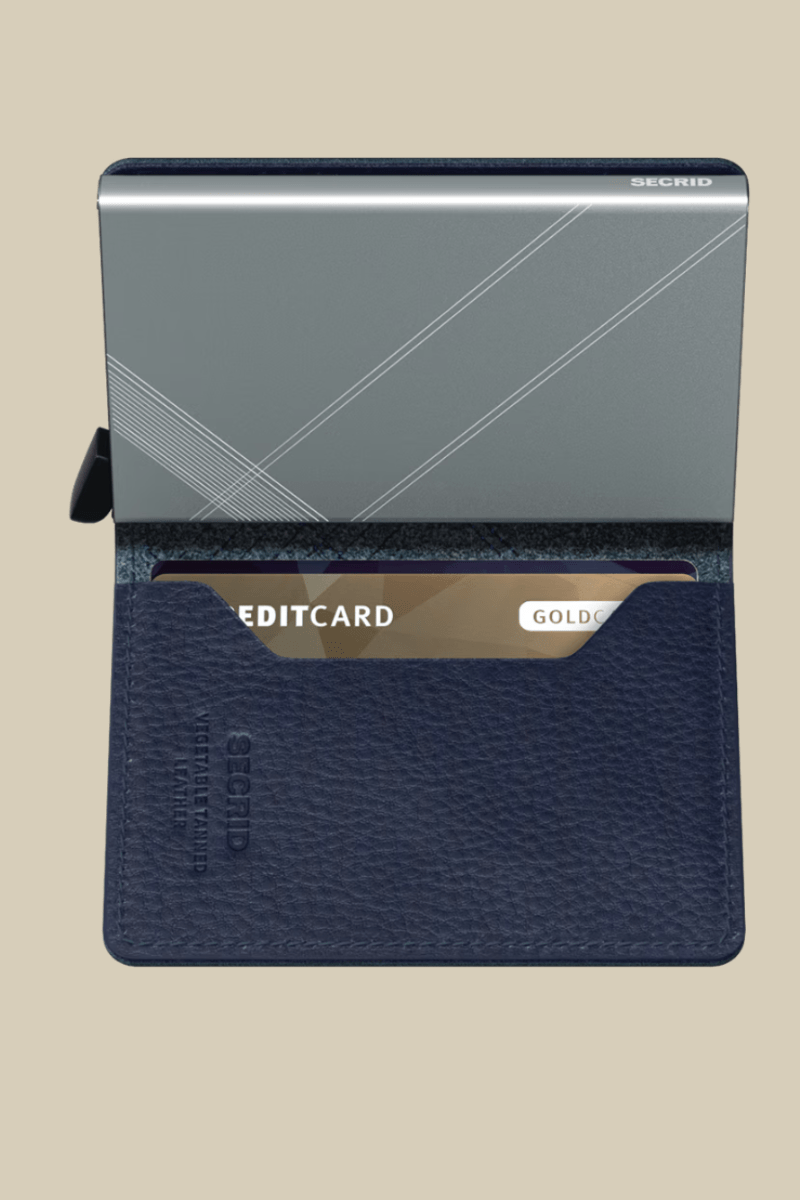 Slimwallet in Stitch Linea Navy - Secrid - Archery Close
