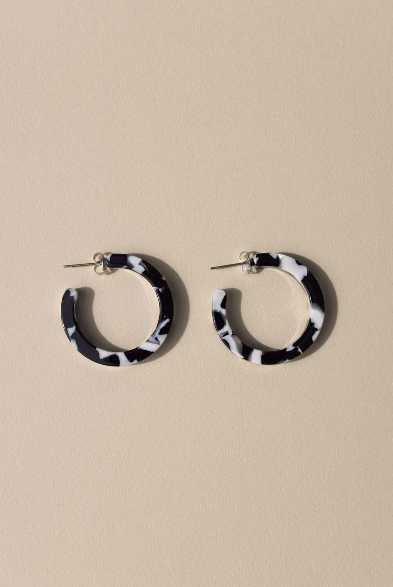 Sol Small Hoop Earrings, Assorted - NAT + NOOR - Archery Close
