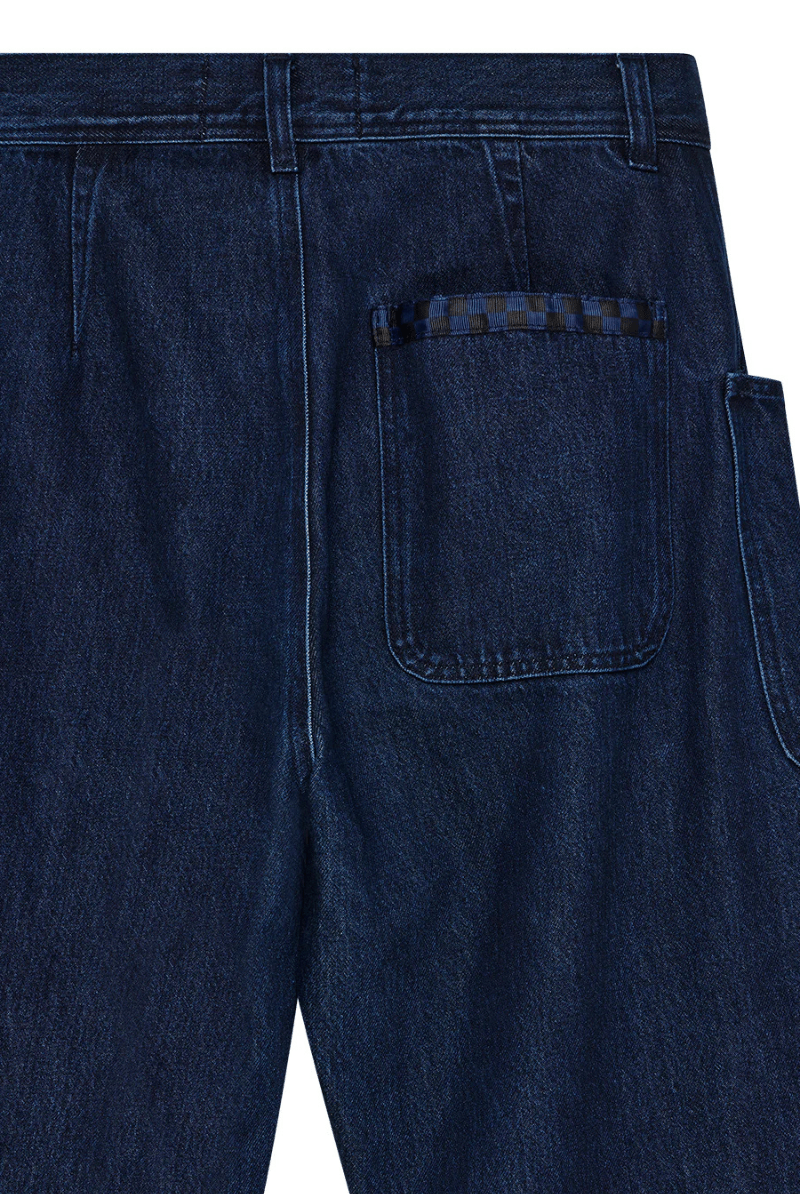 Specter Work Pant in Blue Indigo - Deus ex Machina - Archery Close