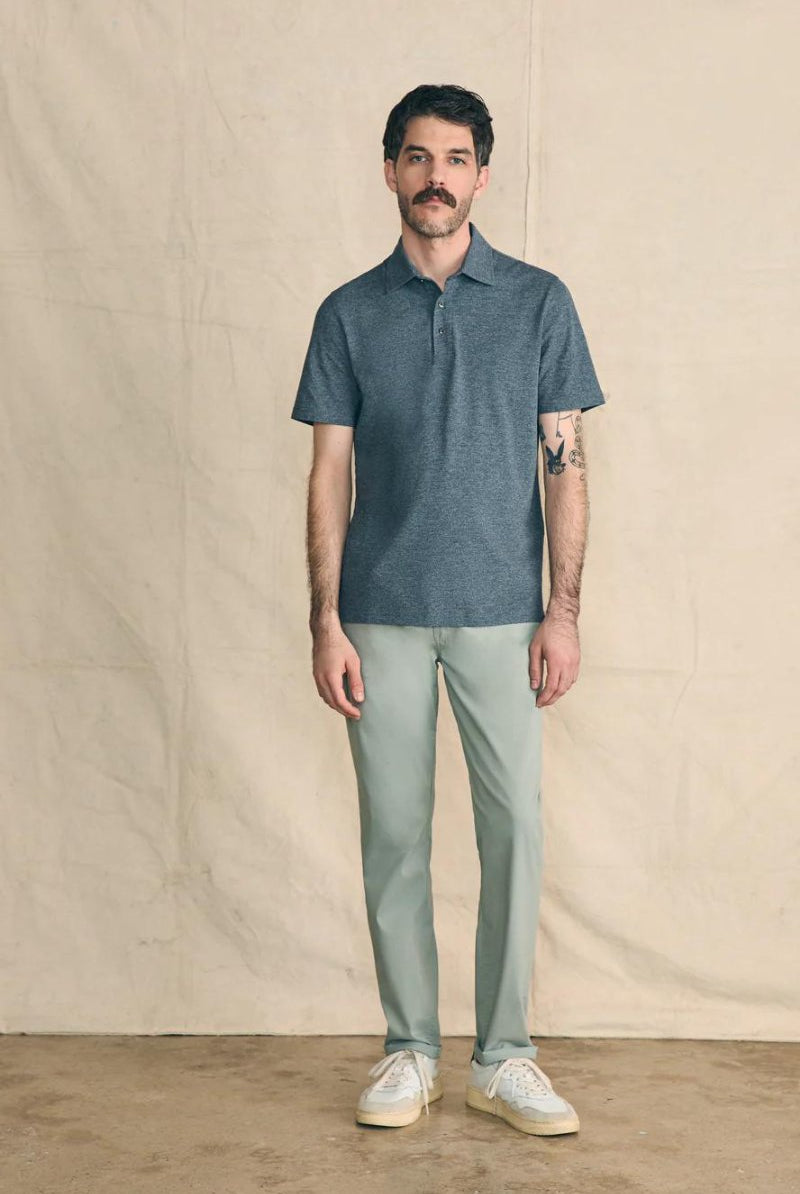 SS Movement Pique Polo - Faherty Brand - Archery Close
