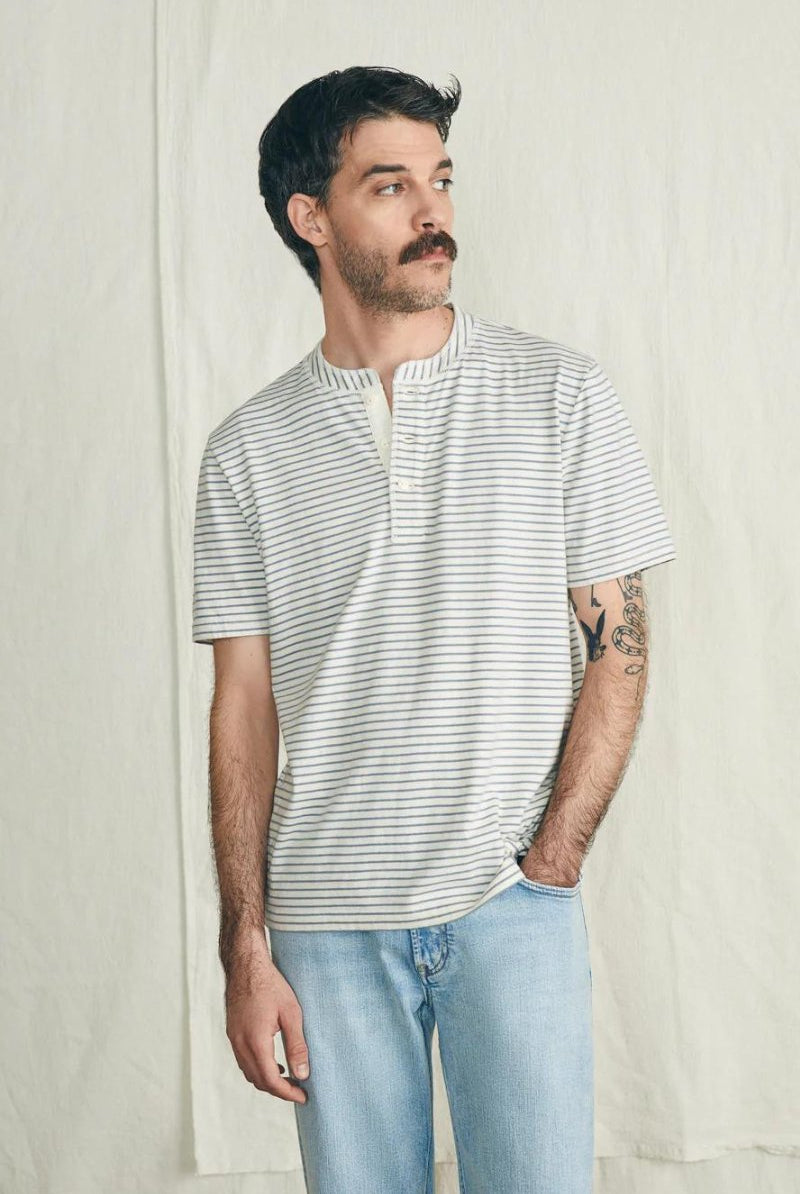 SS Sunwashed Henley - Faherty Brand - Archery Close
