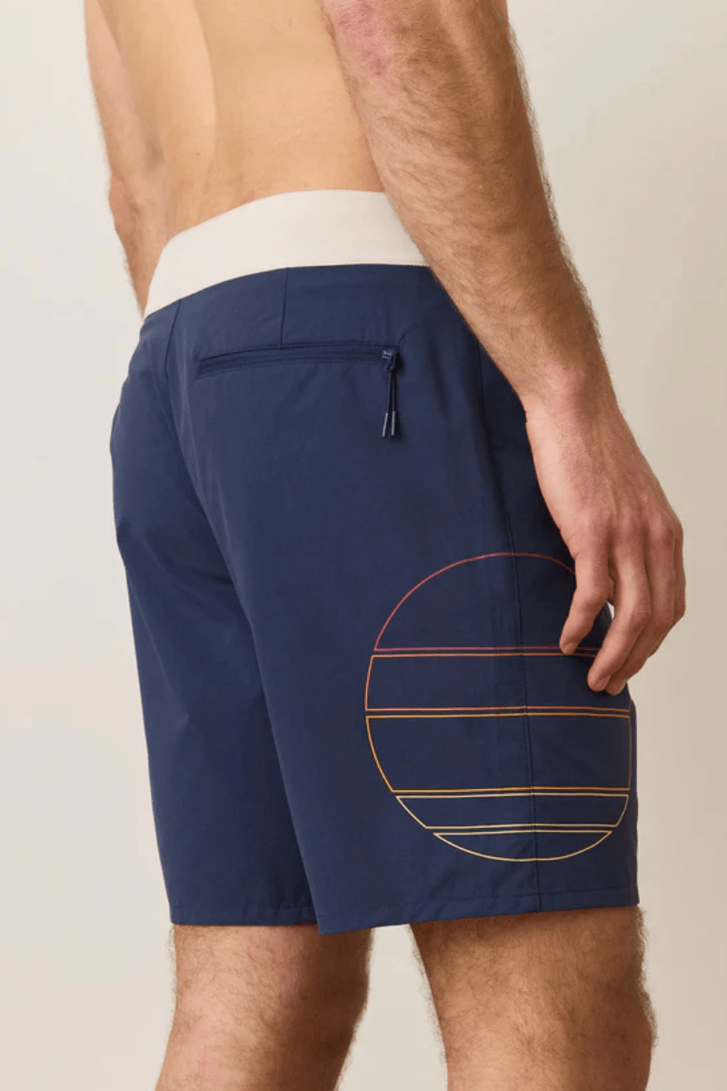 Stretch Board Short - Marine Layer - Archery Close