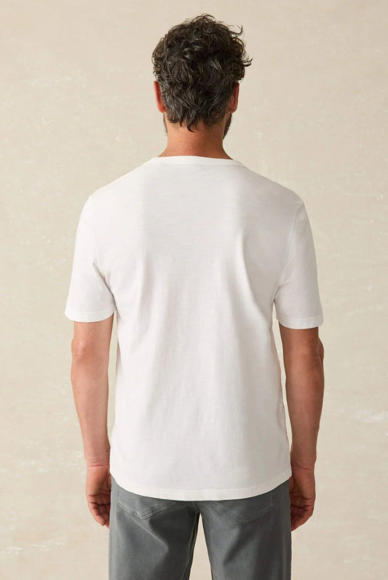 Sunwashed Pocket Tee - Faherty Brand - Archery Close