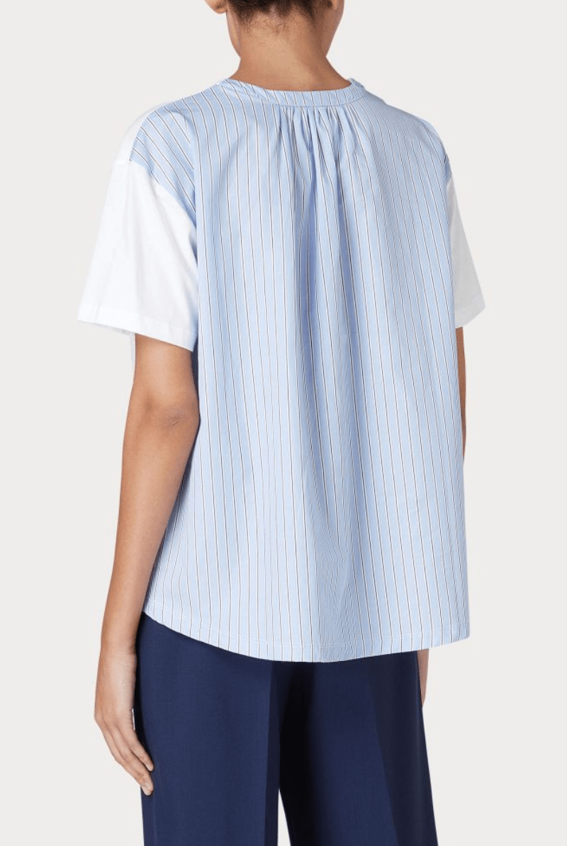 T-Shirt with Woven Back - Paul Smith - Archery Close