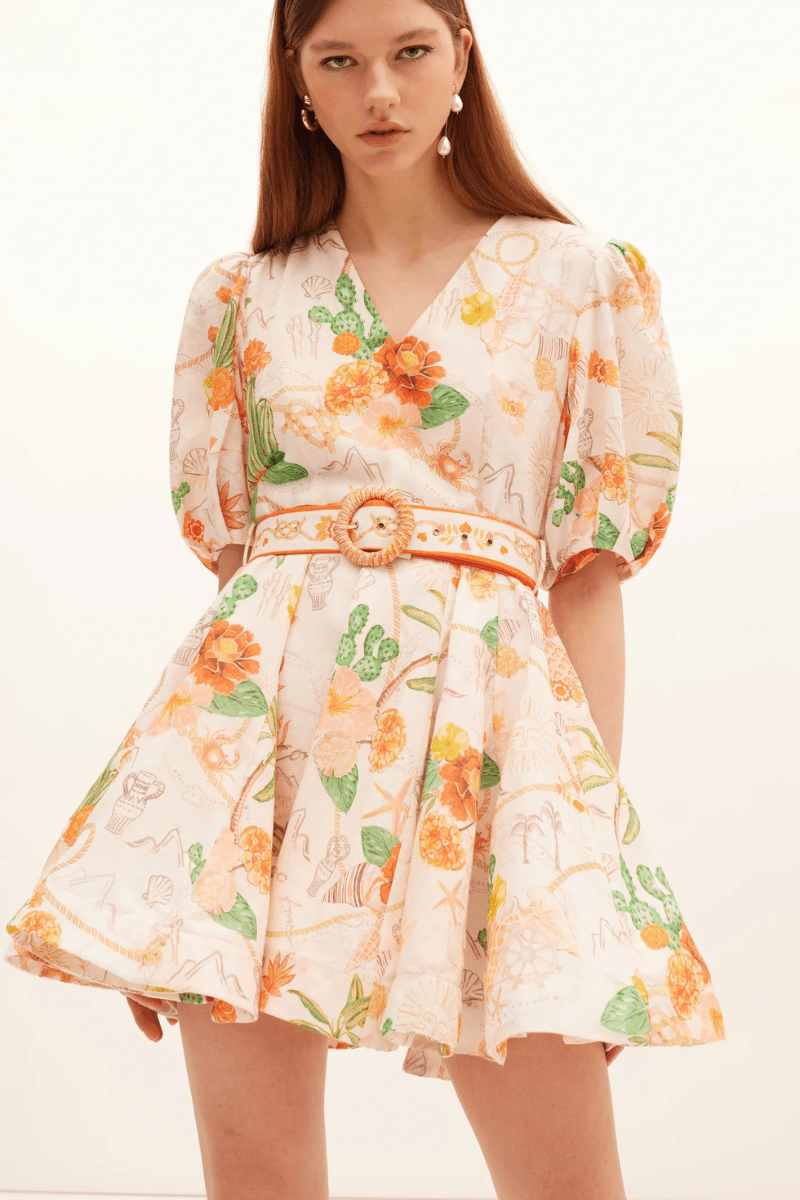 Tacana Plunge Dress - Kate Ford - Archery Close