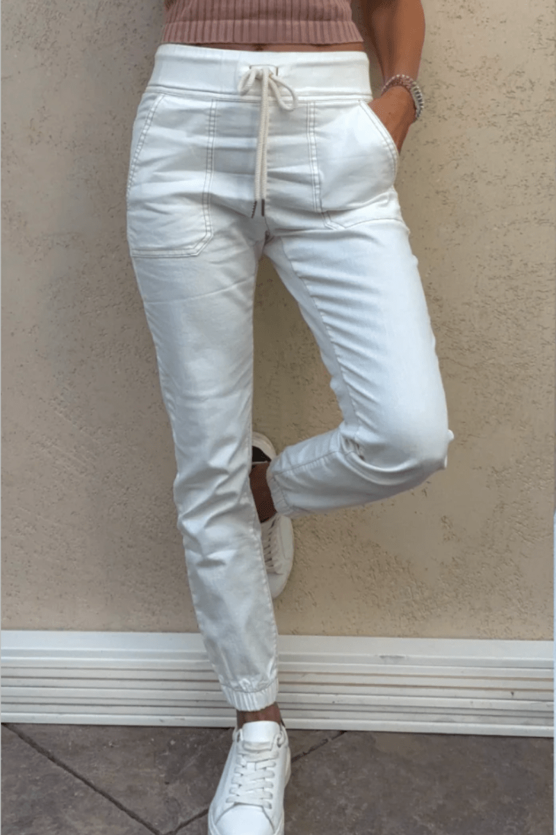 Tali Ivory Denim - Bevy Flog - Archery Close