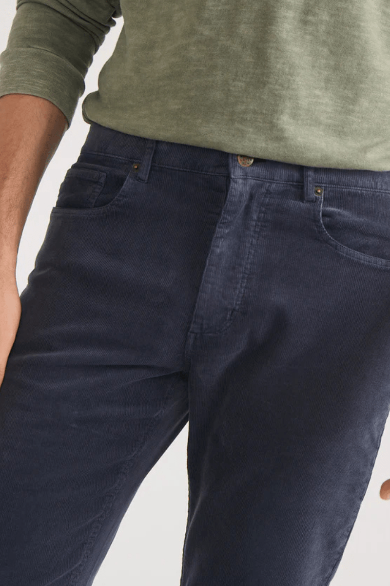 Terry Cord 5 Pocket Pant - Marine Layer - Archery Close