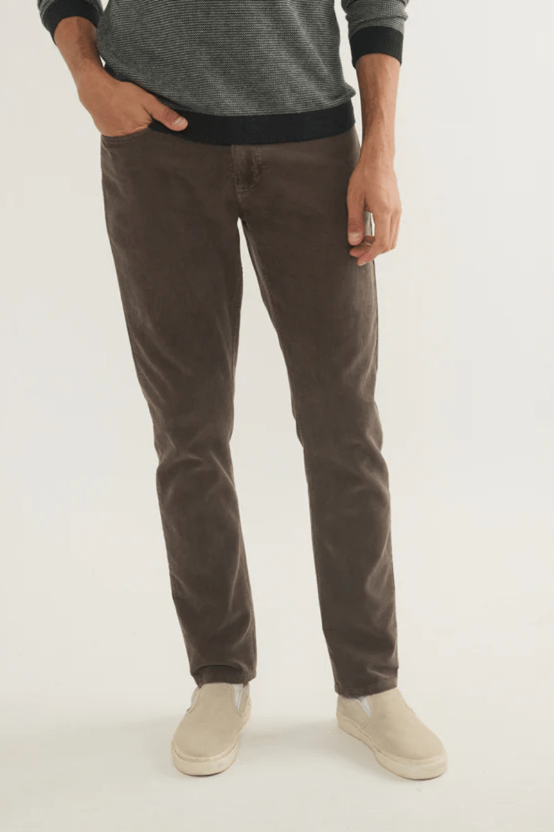 Terry Cord 5 Pocket Pant - Marine Layer - Archery Close