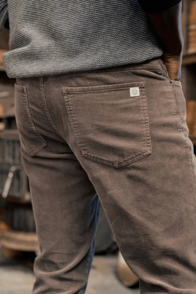 Terry Cord 5 Pocket Pant - Marine Layer - Archery Close