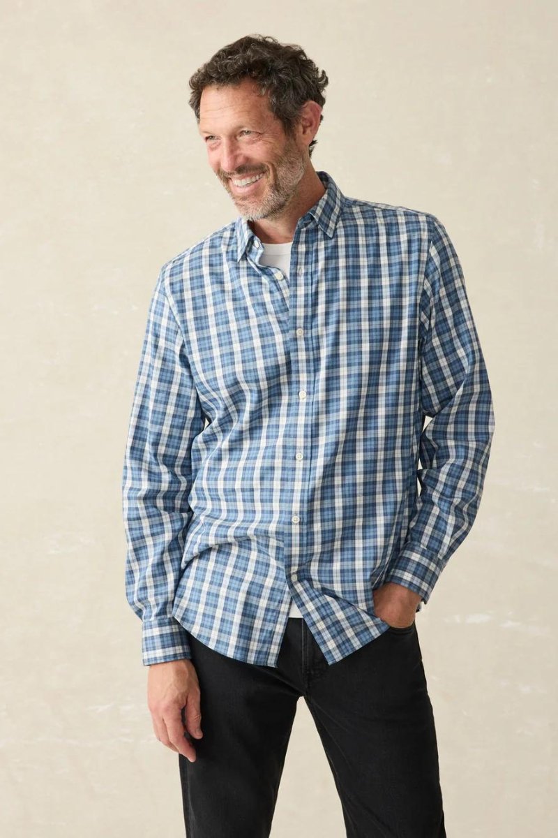 The Movement Shirt - Faherty Brand - Archery Close