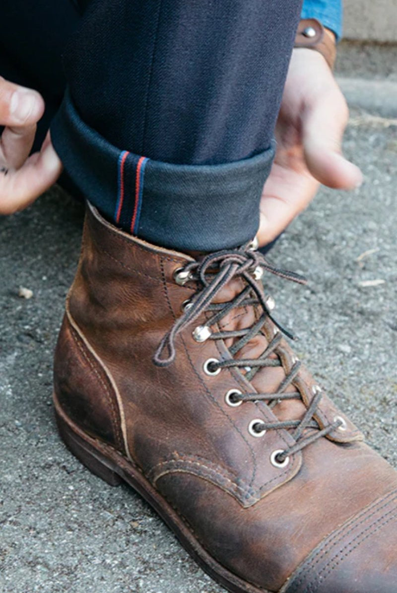 The Scissors Slim Tapered Indigo Black Raw 10.5oz Selvedge - Hiroshi Kato - Archery Close