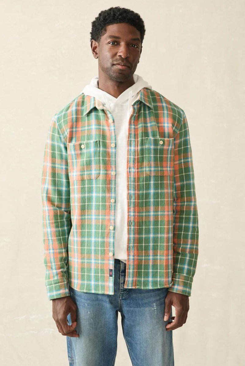 The Surf Flannel - Faherty Brand - Archery Close
