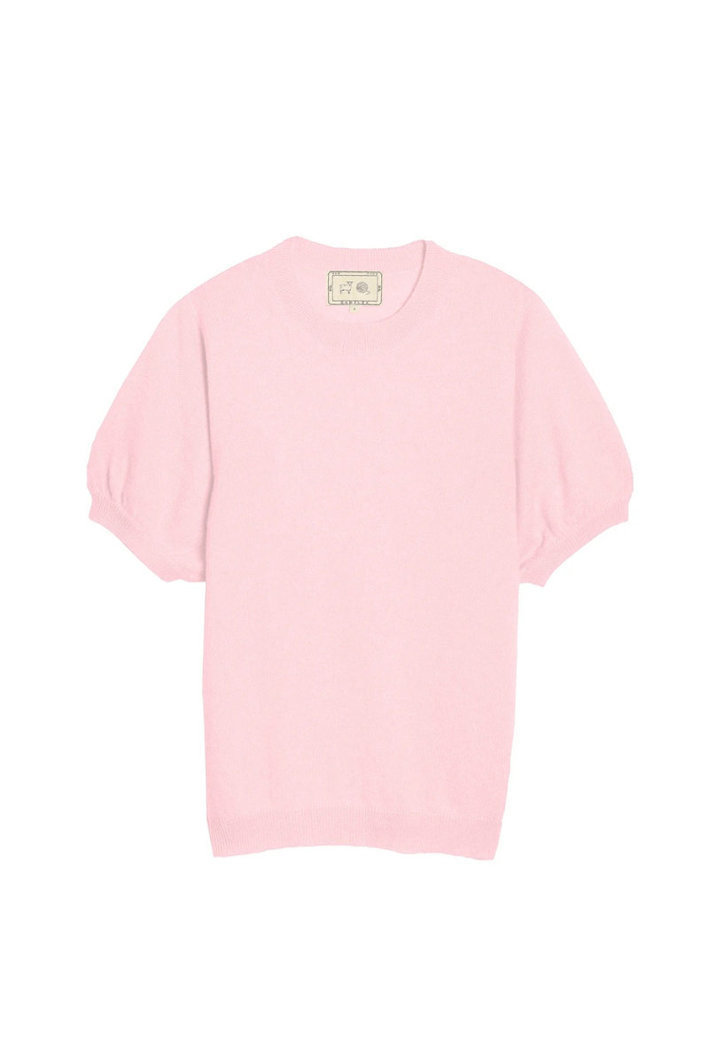 Tilda Cashmere Top in Peony Pink - DemyLee - Archery Close