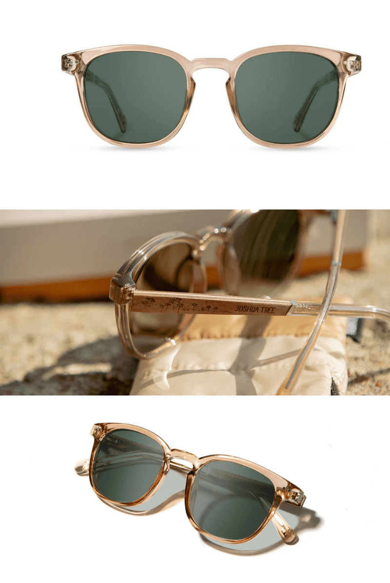 Topo - Desert Sunglasses - Shwood Eyewear - Archery Close