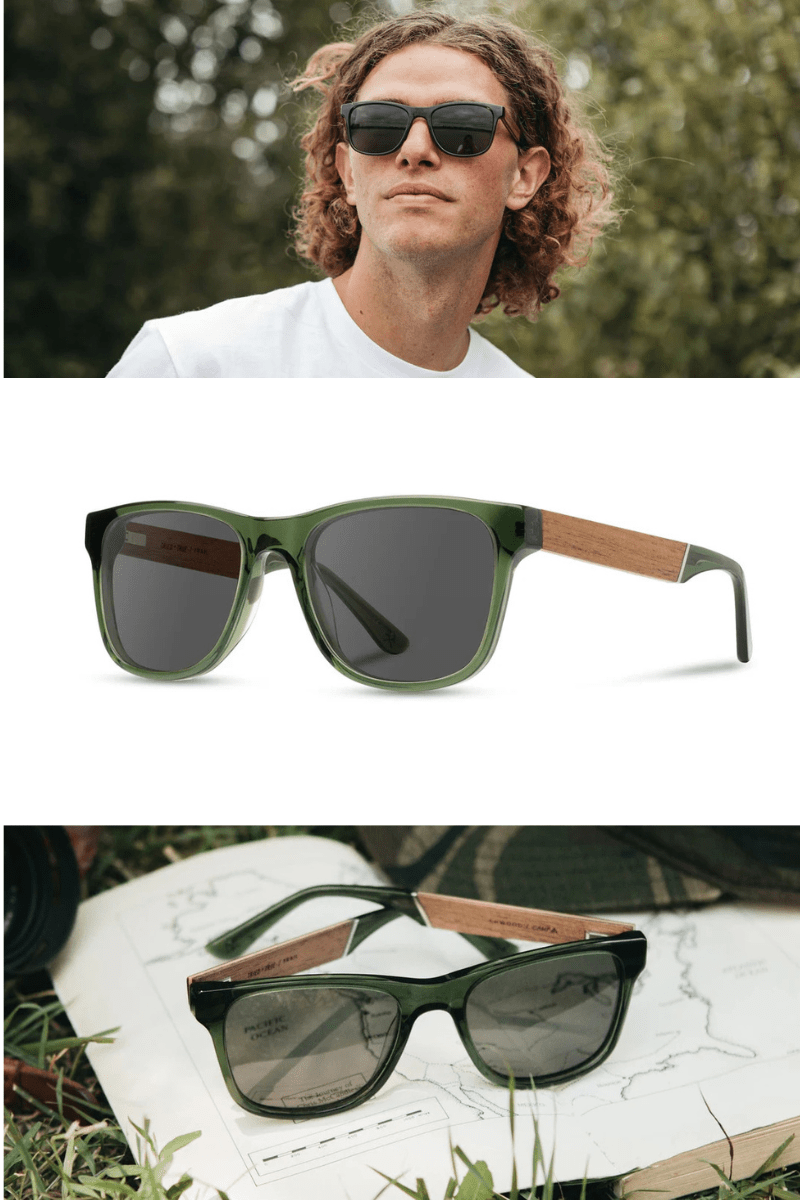 Trail - Fern Sunglasses - Shwood Eyewear - Archery Close