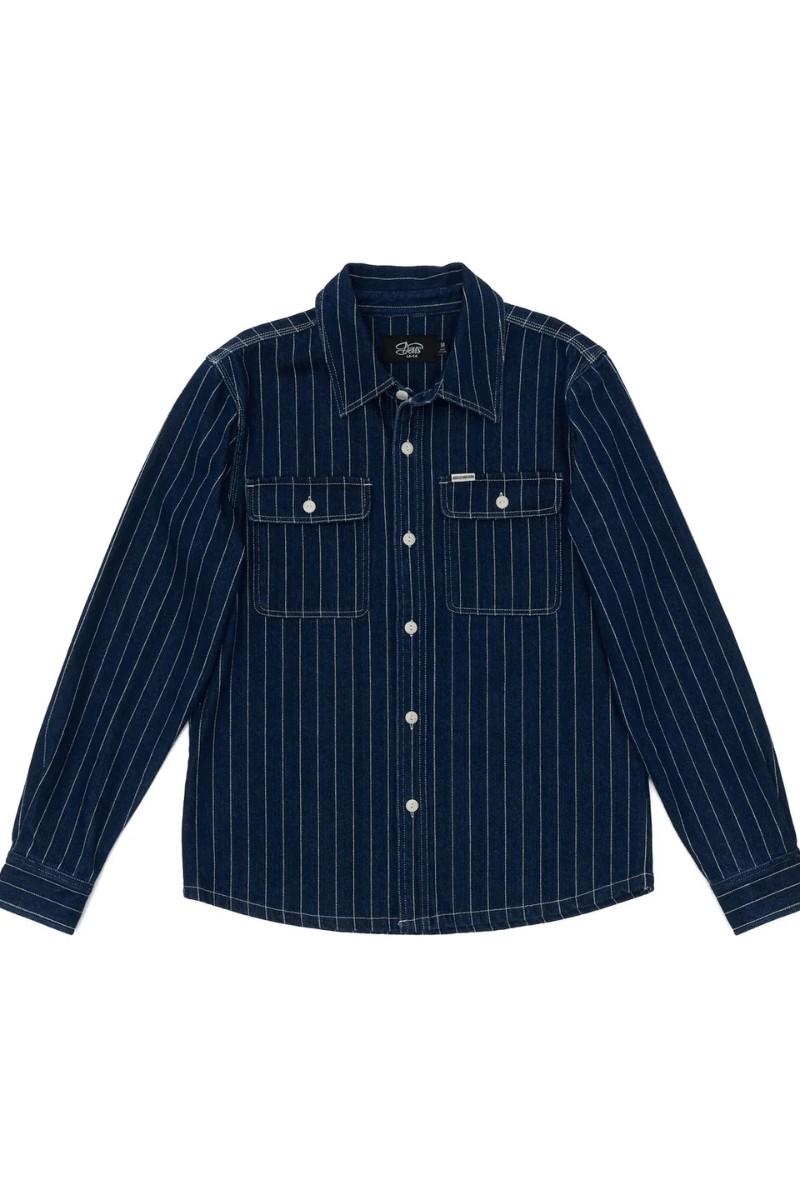Vacay Stripe Denim Shirt - Deus ex Machina - Archery Close