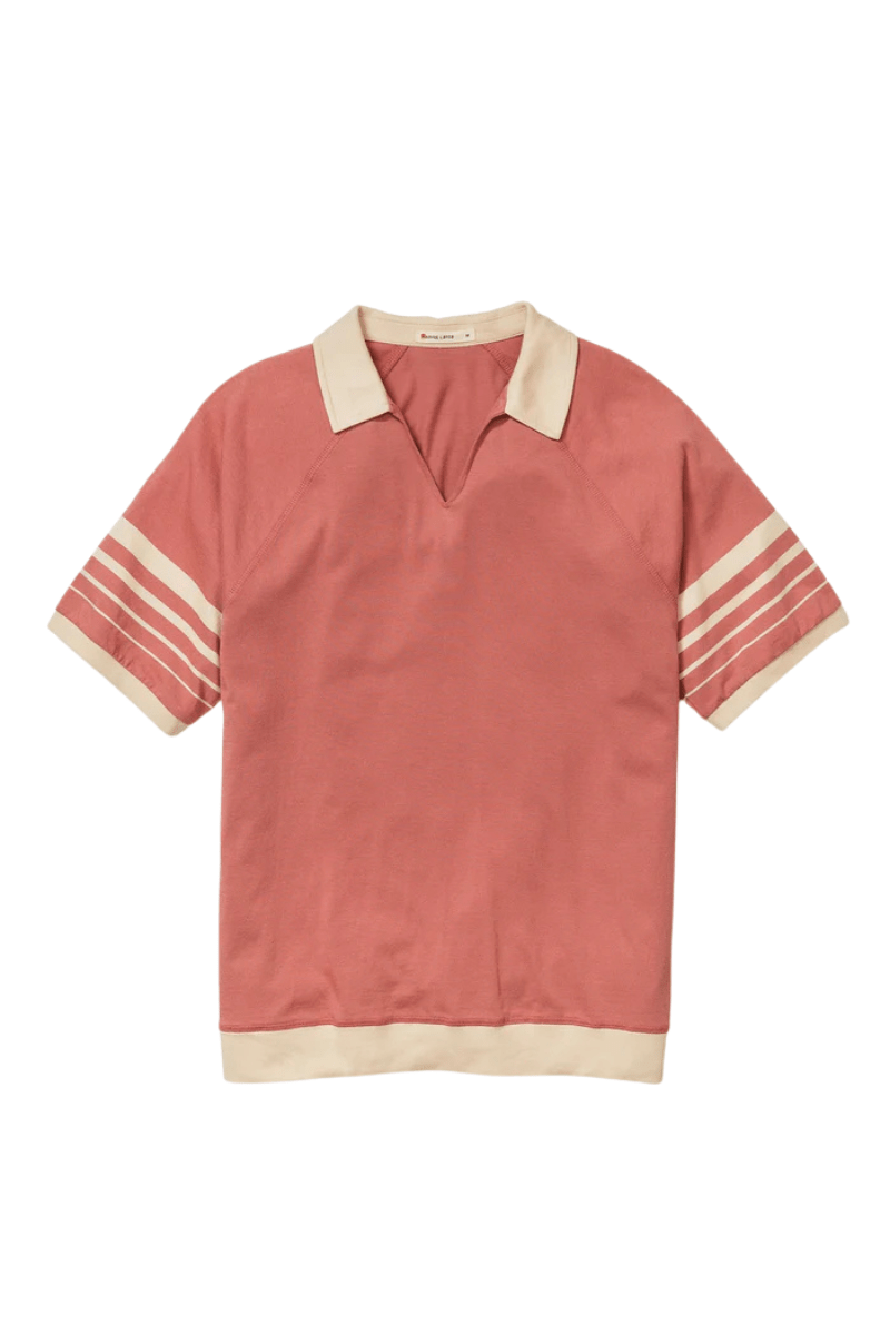 Varsity Rib Polo - Marine Layer - Archery Close