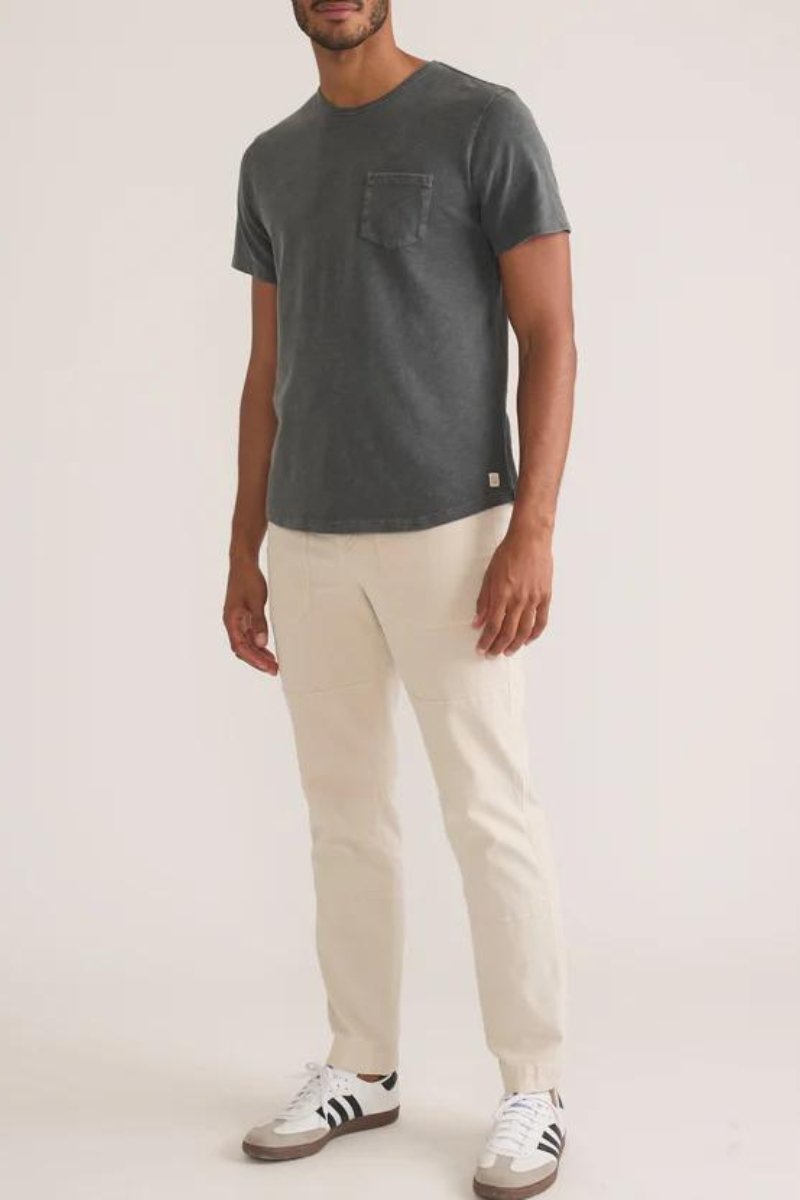 Vintage Heavy Slub Pocket Tee - Marine Layer - Archery Close