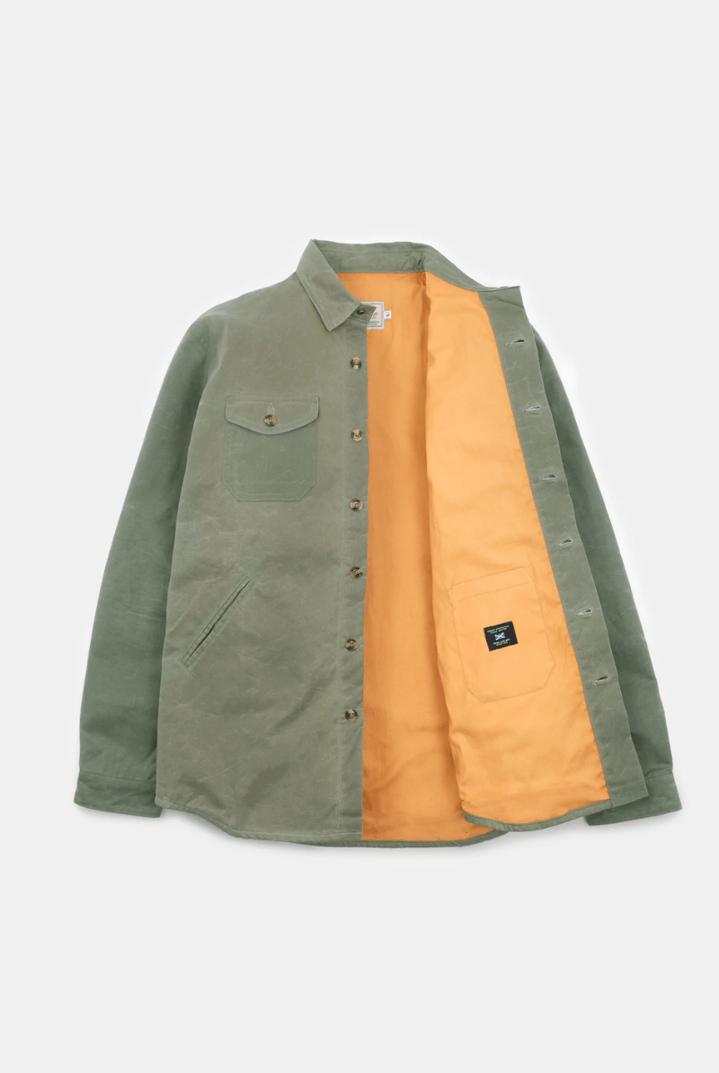 Waxed Cotton Crissman - Light Moss - Dehen 1920 - Archery Close